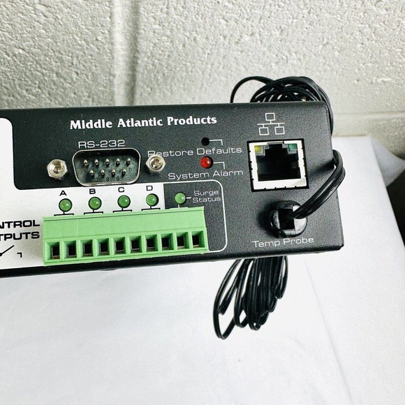 Middle Atlantic Products RLNK-SW715R-NS Rack Link Controlled Power Switch TESTED - Picture 6 of 8